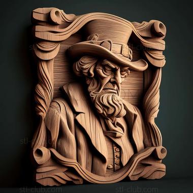 3D model uncle sam (STL)